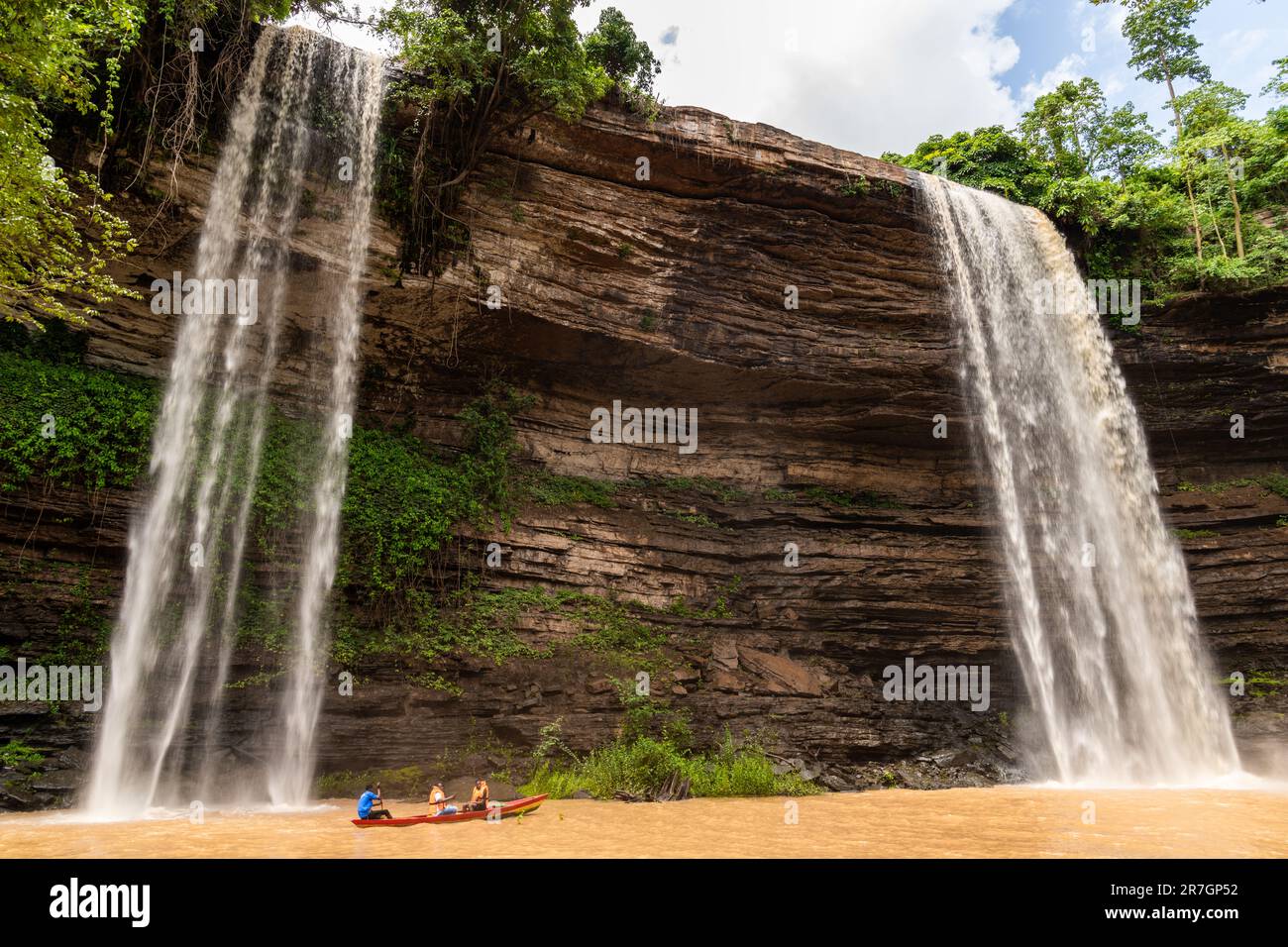 Cascate di Boti, Ghana Foto Stock