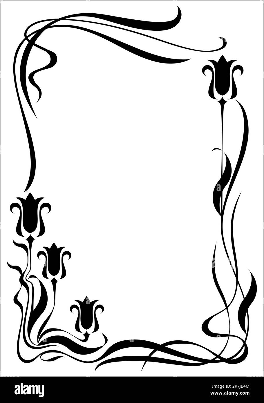 struttura verticale vettoriale in nero moderno su sfondo bianco Illustrazione Vettoriale