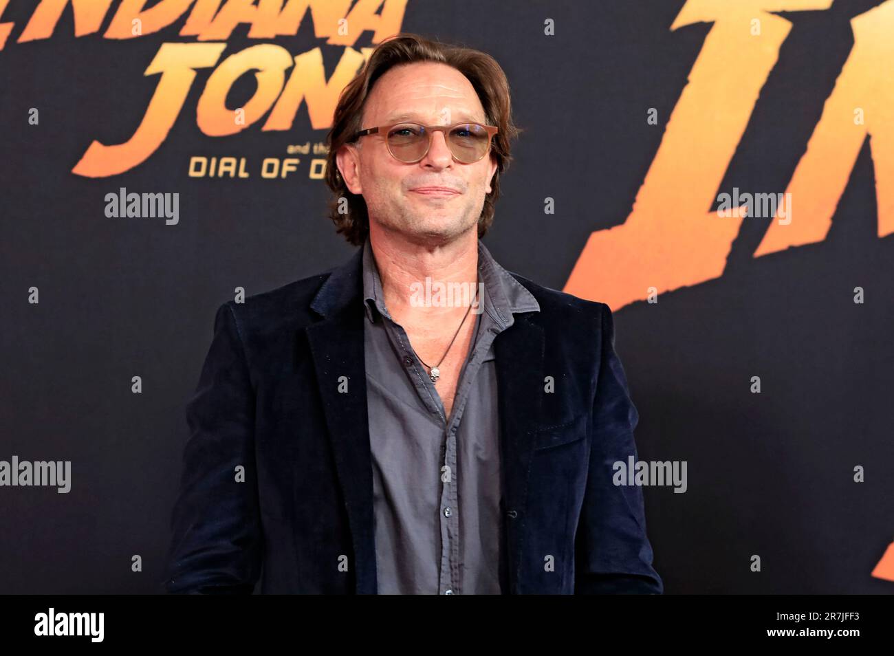 Thomas Kretschmann bei der Premiere des Kinofilms "Indiana Jones and the Dial of Destiny / Indiana Jones und das Rad des Schicksals" im Dolby Theatre. Los Angeles, 14.06.2023 Foto Stock