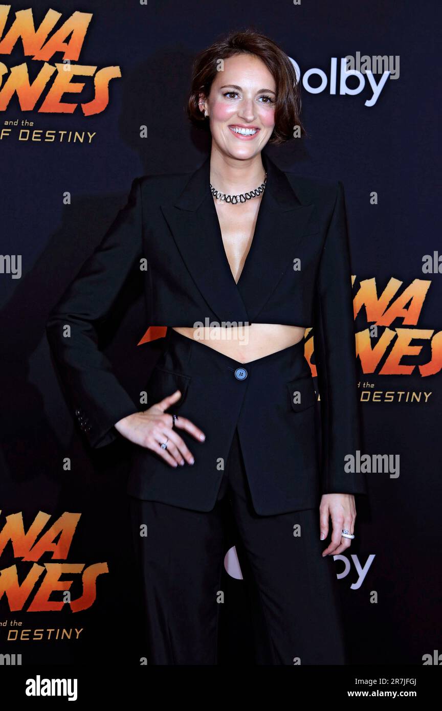 Phoebe Waller-Bridge bei der Premiere des Kinofilms 'Indiana Jones and the Dial of Destiny / Indiana Jones und das Rad des Schicksals' im Dolby Theatre. Los Angeles, 14.06.2023 Foto Stock