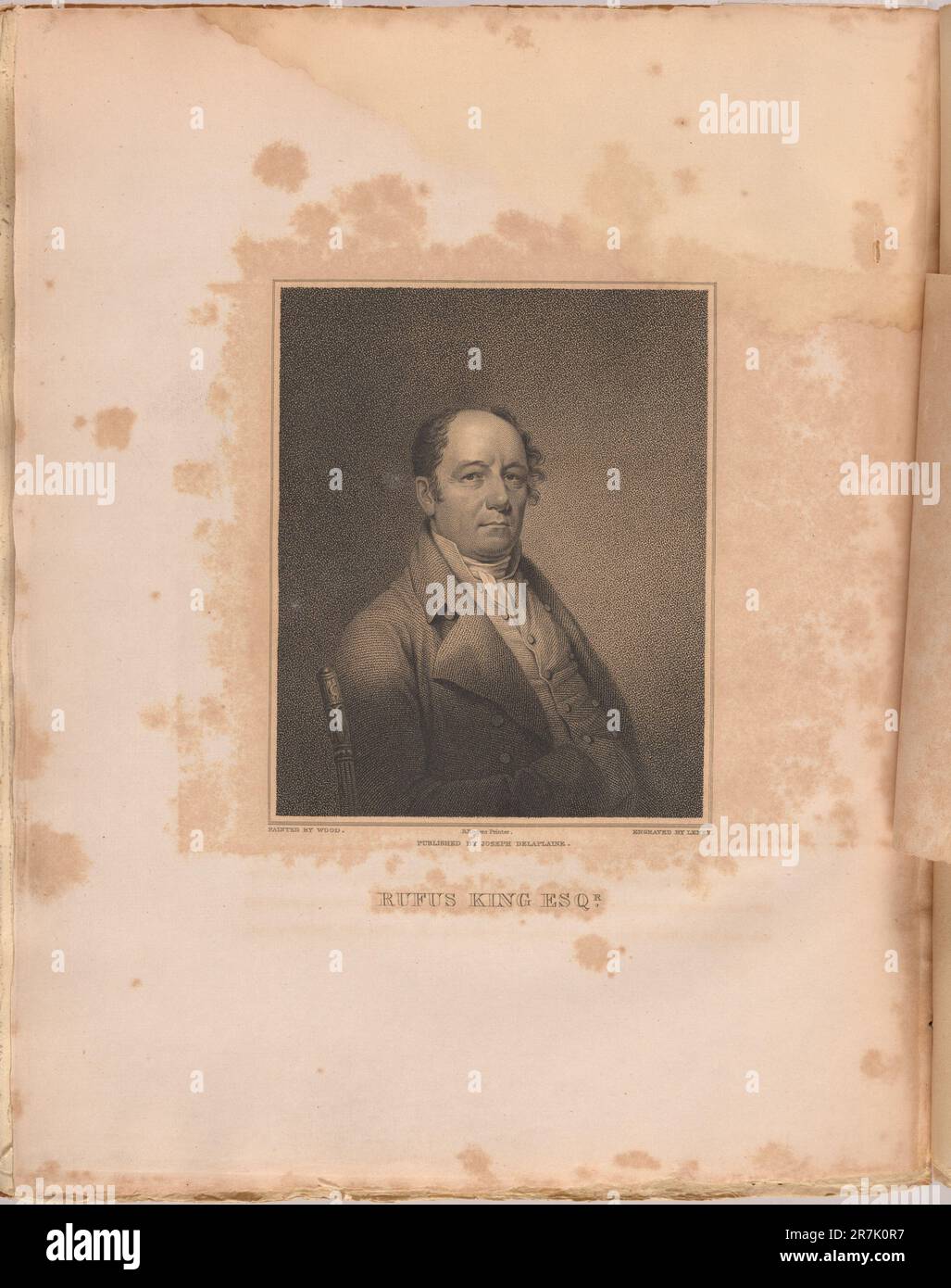 Rufus re 1816 Foto Stock