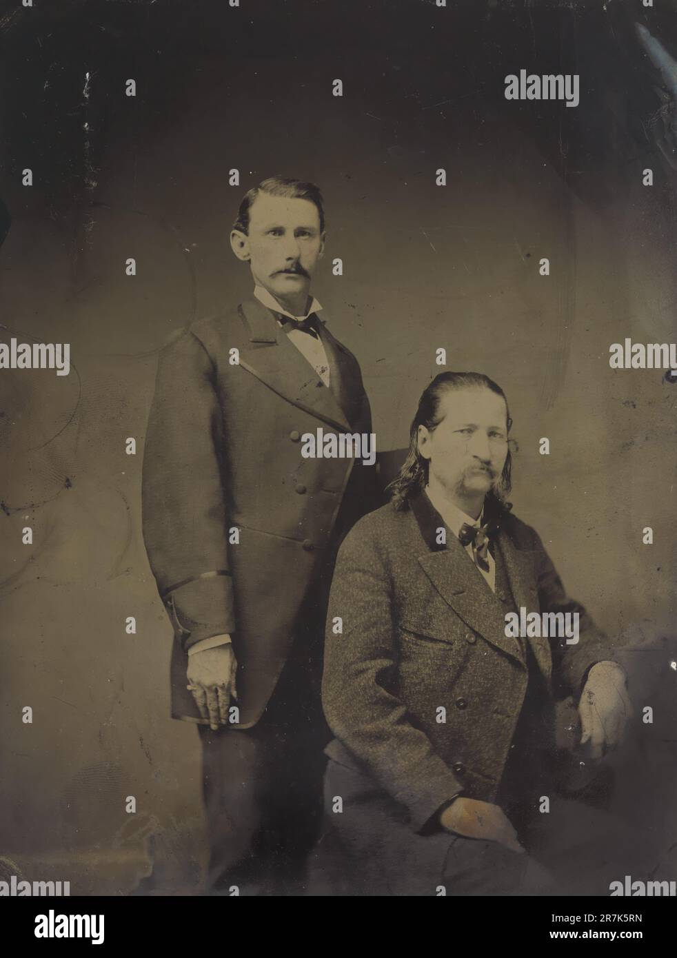 James Butler Hickok 1876 Foto Stock