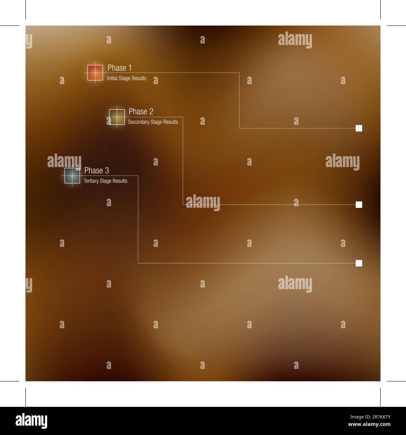 Una immagine di una mappa topografica Pianta scena grafico. Illustrazione Vettoriale