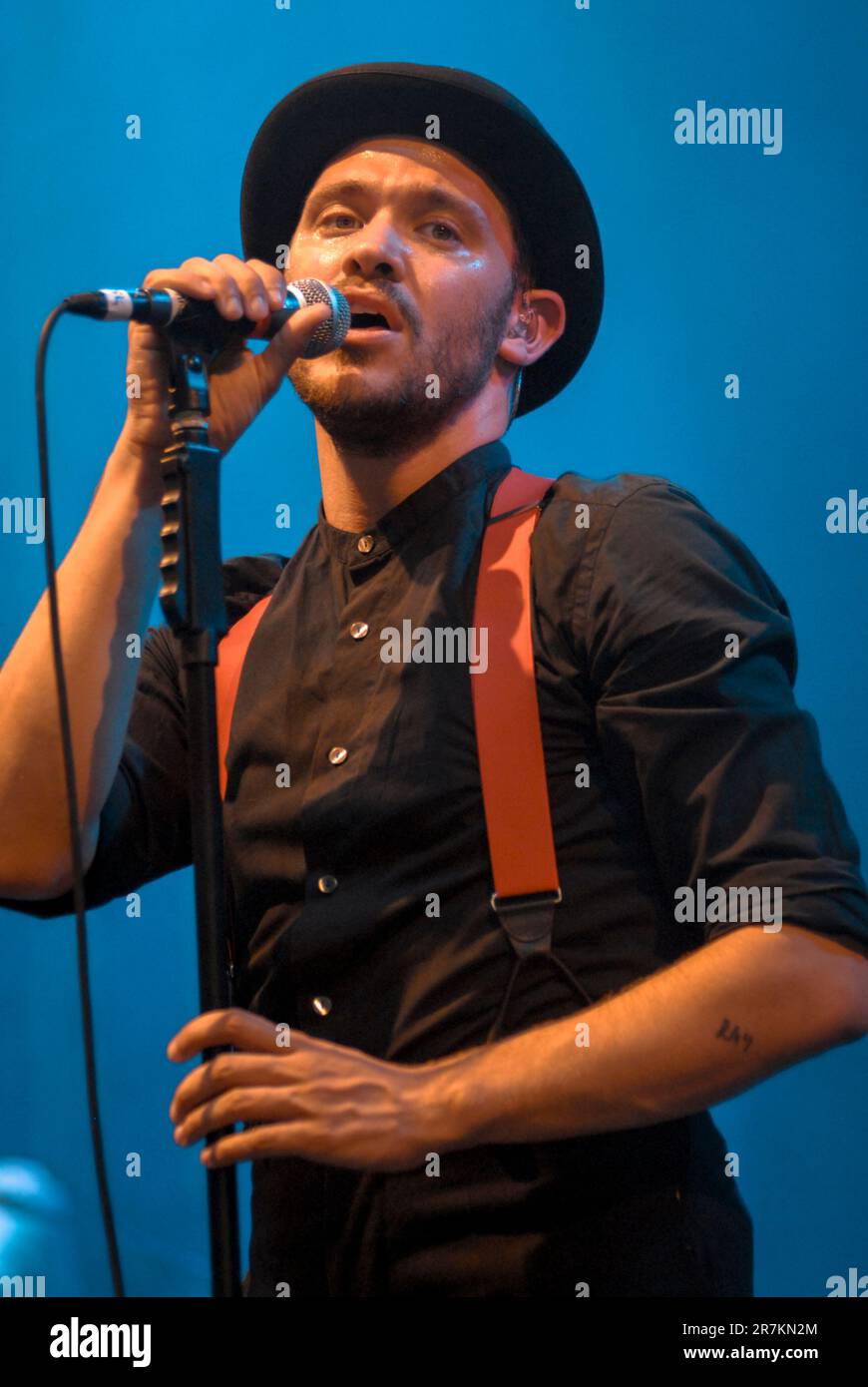 Will Young, V2009, Hylands Park, Chelmsford, Essex, Regno Unito - 22 agosto 2009 Foto Stock