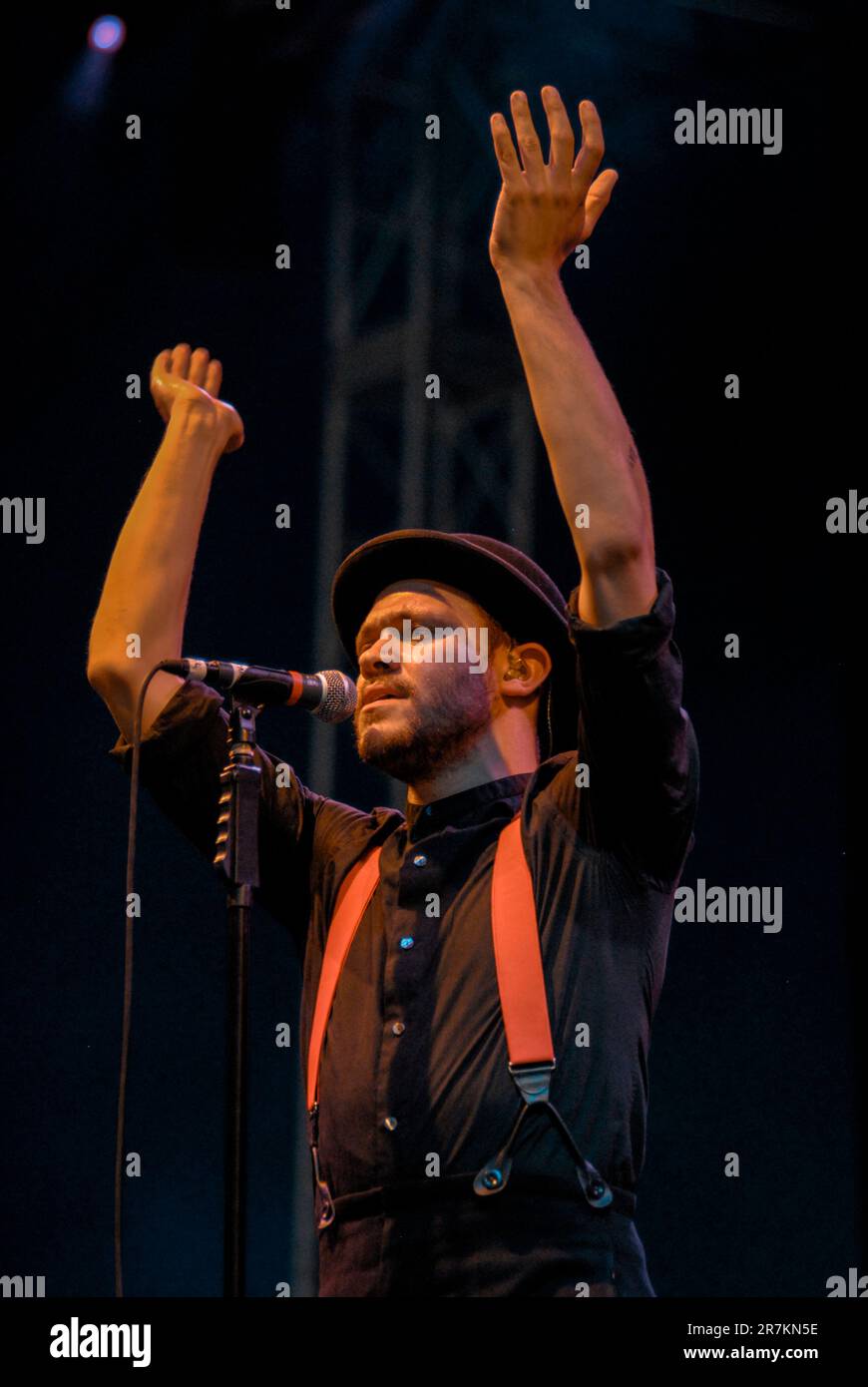 Will Young, V2009, Hylands Park, Chelmsford, Essex, Regno Unito - 22 agosto 2009 Foto Stock