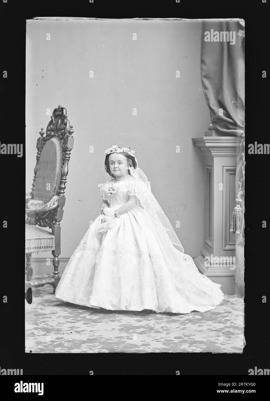 Mercy Lavinia Warren Stratton 1863 Foto Stock