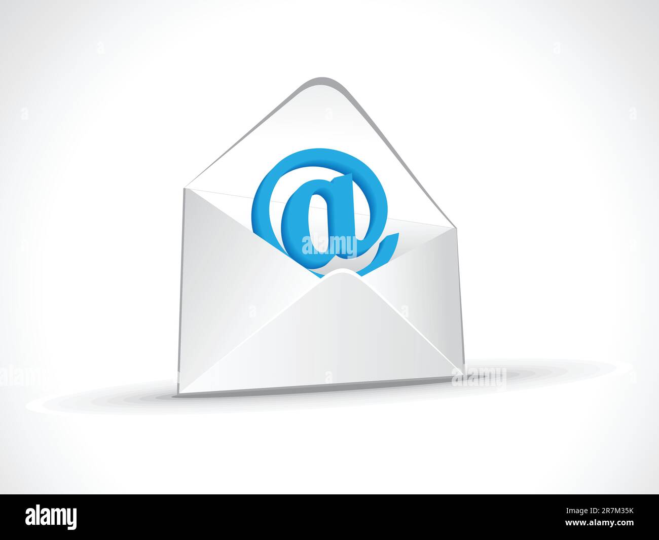 illustrazione vettore icona posta astratta Illustrazione Vettoriale