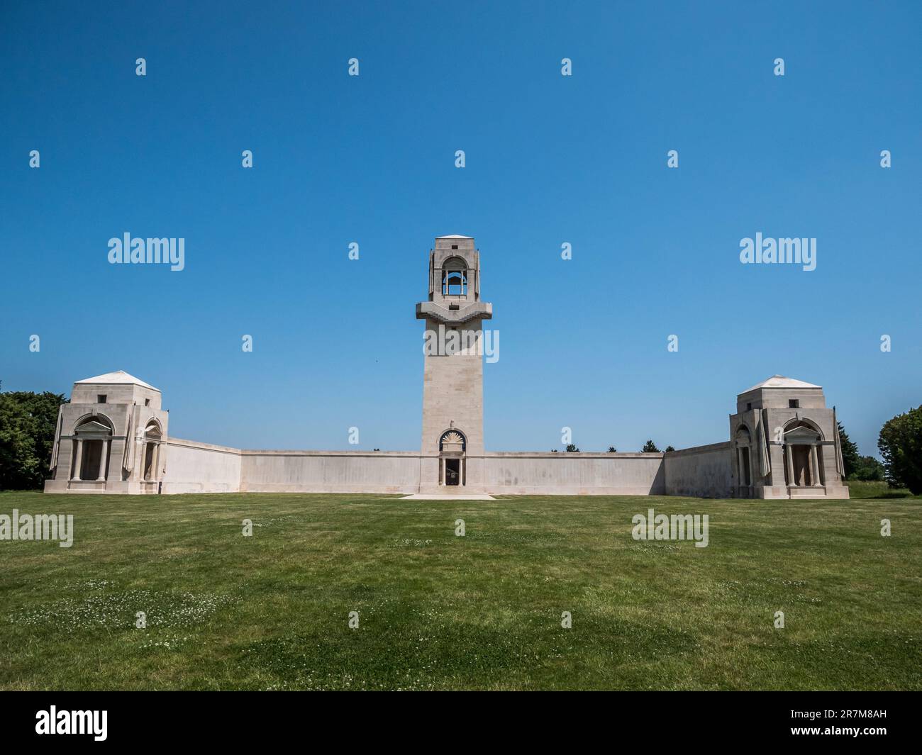 L'immagine è del monumento nazionale australiano di Villers Bretonneux sul campo di battaglia della somme della prima guerra mondiale. Foto Stock