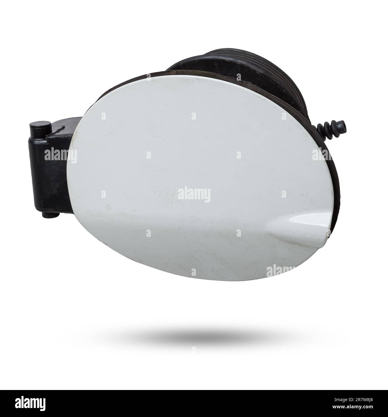 parte di ricambio della copertura del serbatoio del gas per la vendita presso un servizio di auto o ad un'auto-analisi. Foto Stock