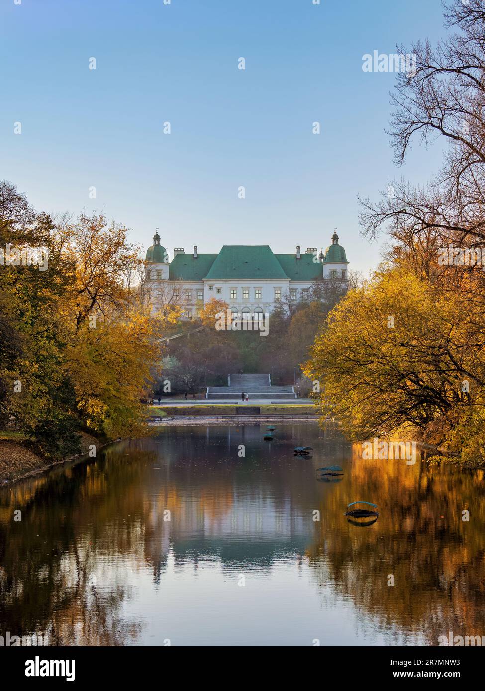 Ujazdow Castle Housing Center for Contemporary Art, Varsavia, voivodato Masoviano, Polonia Foto Stock
