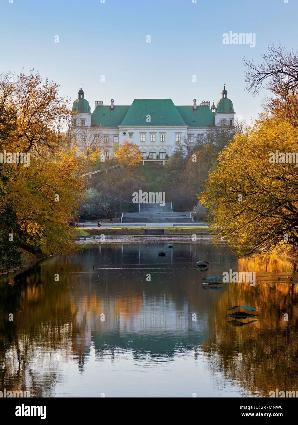 Ujazdow Castle Housing Center for Contemporary Art, Varsavia, voivodato Masoviano, Polonia Foto Stock