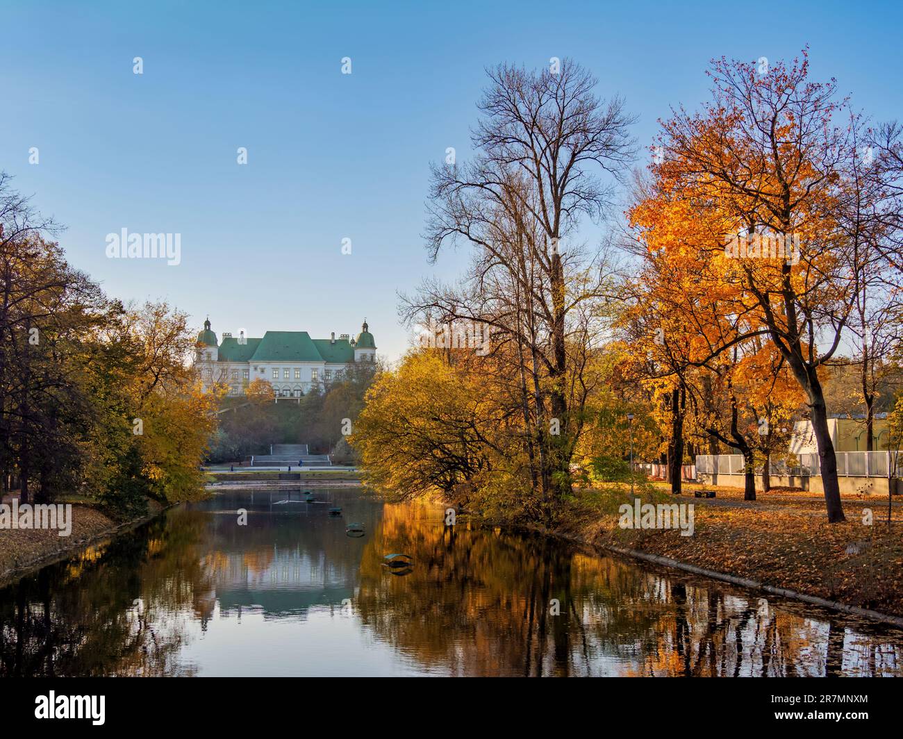 Ujazdow Castle Housing Center for Contemporary Art, Varsavia, voivodato Masoviano, Polonia Foto Stock