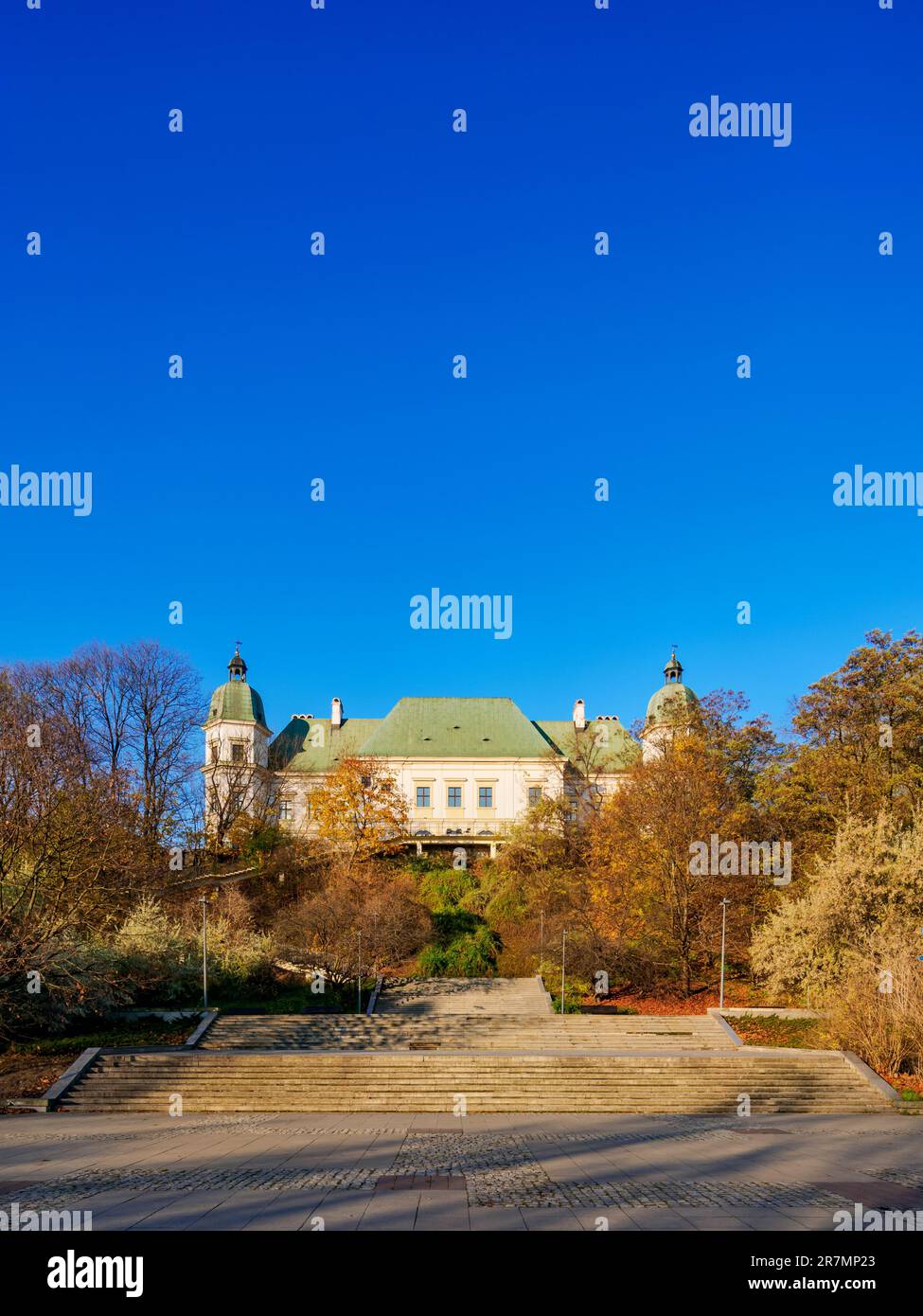 Ujazdow Castle Housing Center for Contemporary Art, Varsavia, voivodato Masoviano, Polonia Foto Stock