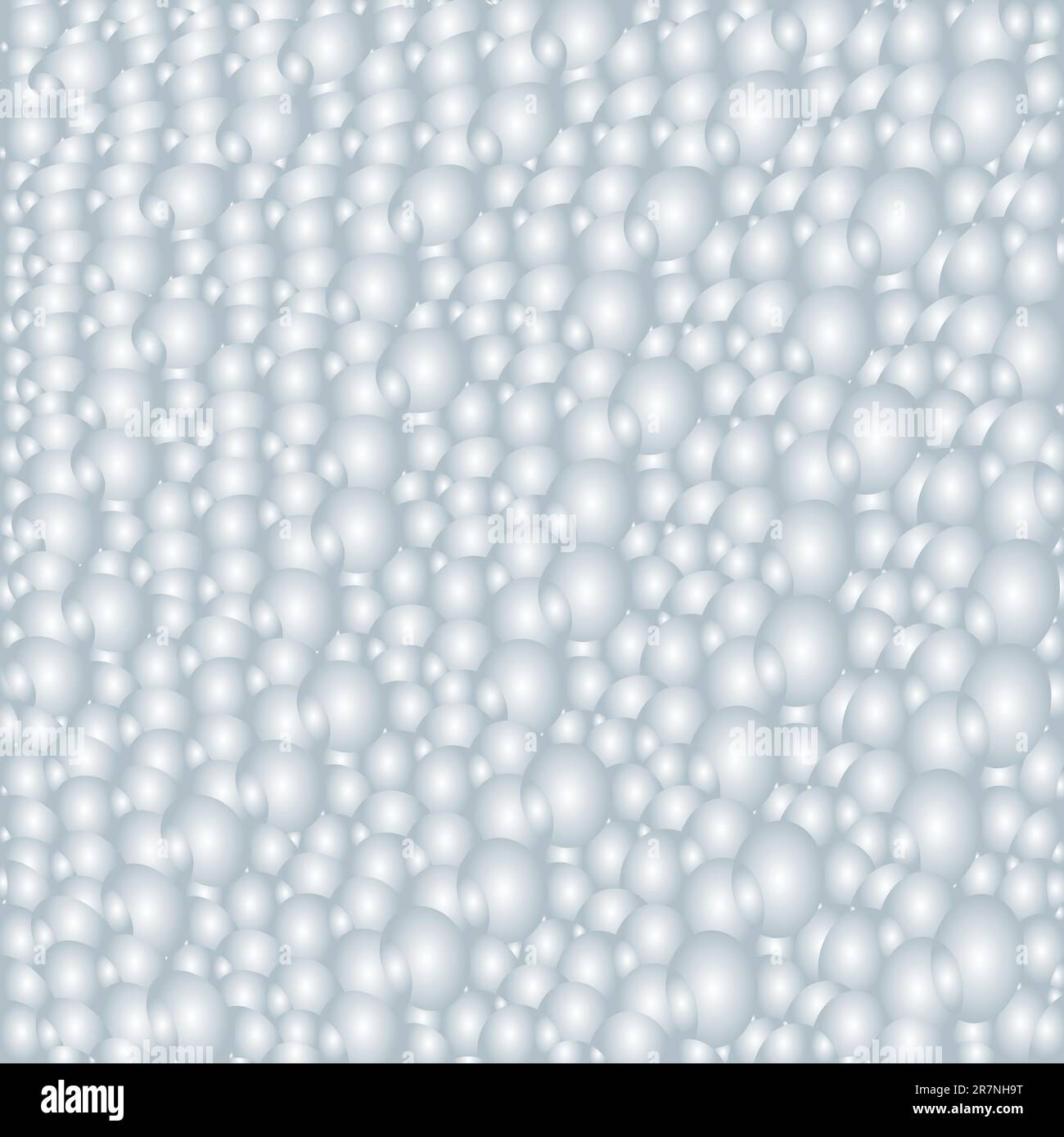 sfondo composizione bolle, illustrazione grafica vettoriale Illustrazione Vettoriale