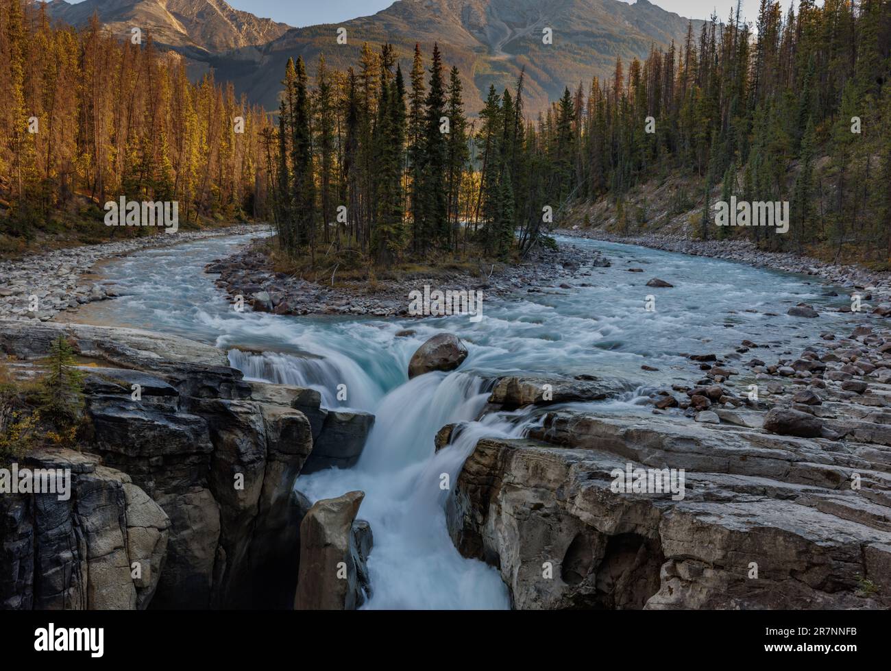 Banff and Jasper National Parak in Alberta, Canada Foto Stock