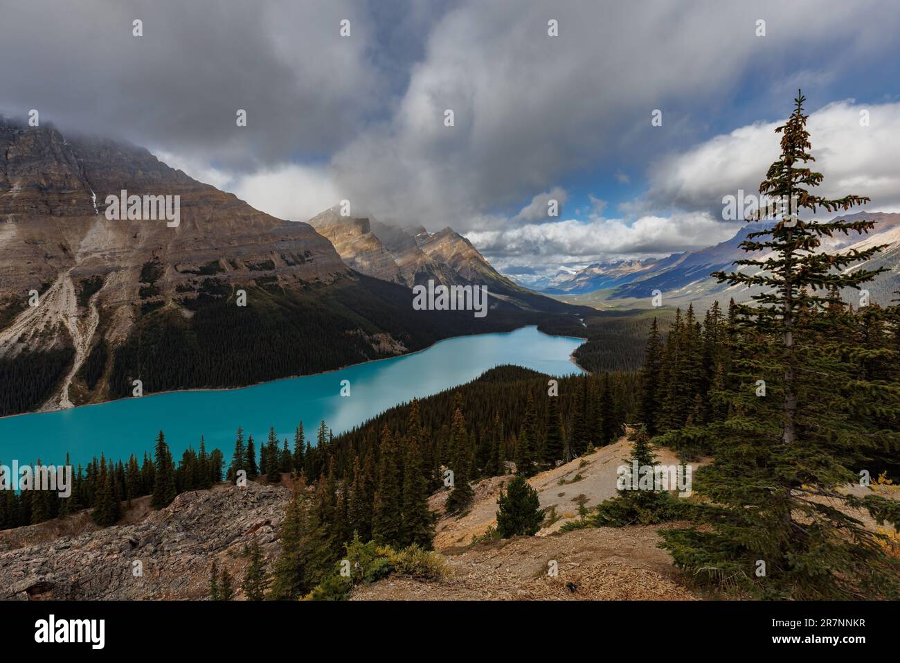 Banff and Jasper National Parak in Alberta, Canada Foto Stock