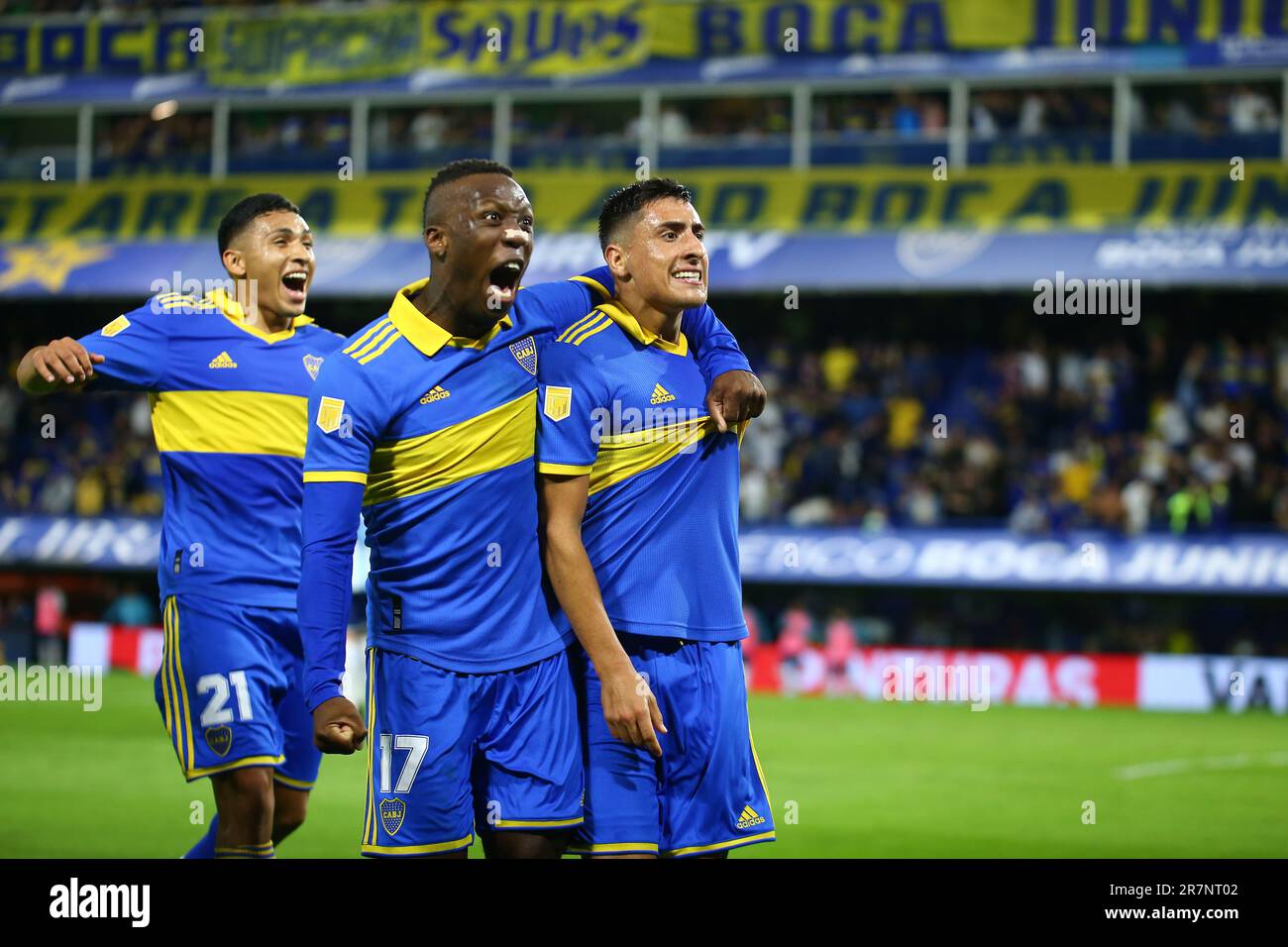 Miguel Merentiel Boca Juniors giocatore Foto Stock