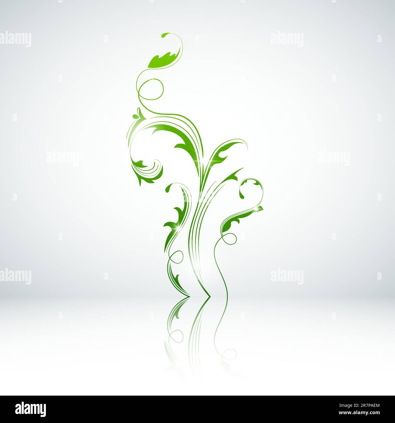 Sfondo del design ecocompatibile vettoriale Illustrazione Vettoriale