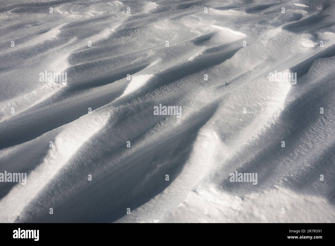 Texture invernali, una bellezza raramente vista Foto Stock
