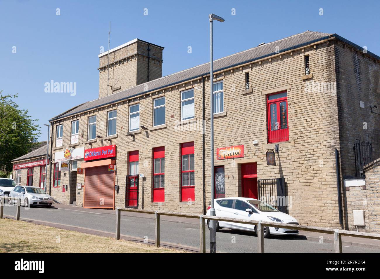 L'Old Fire Station, Elland, West Yorkshire Foto Stock