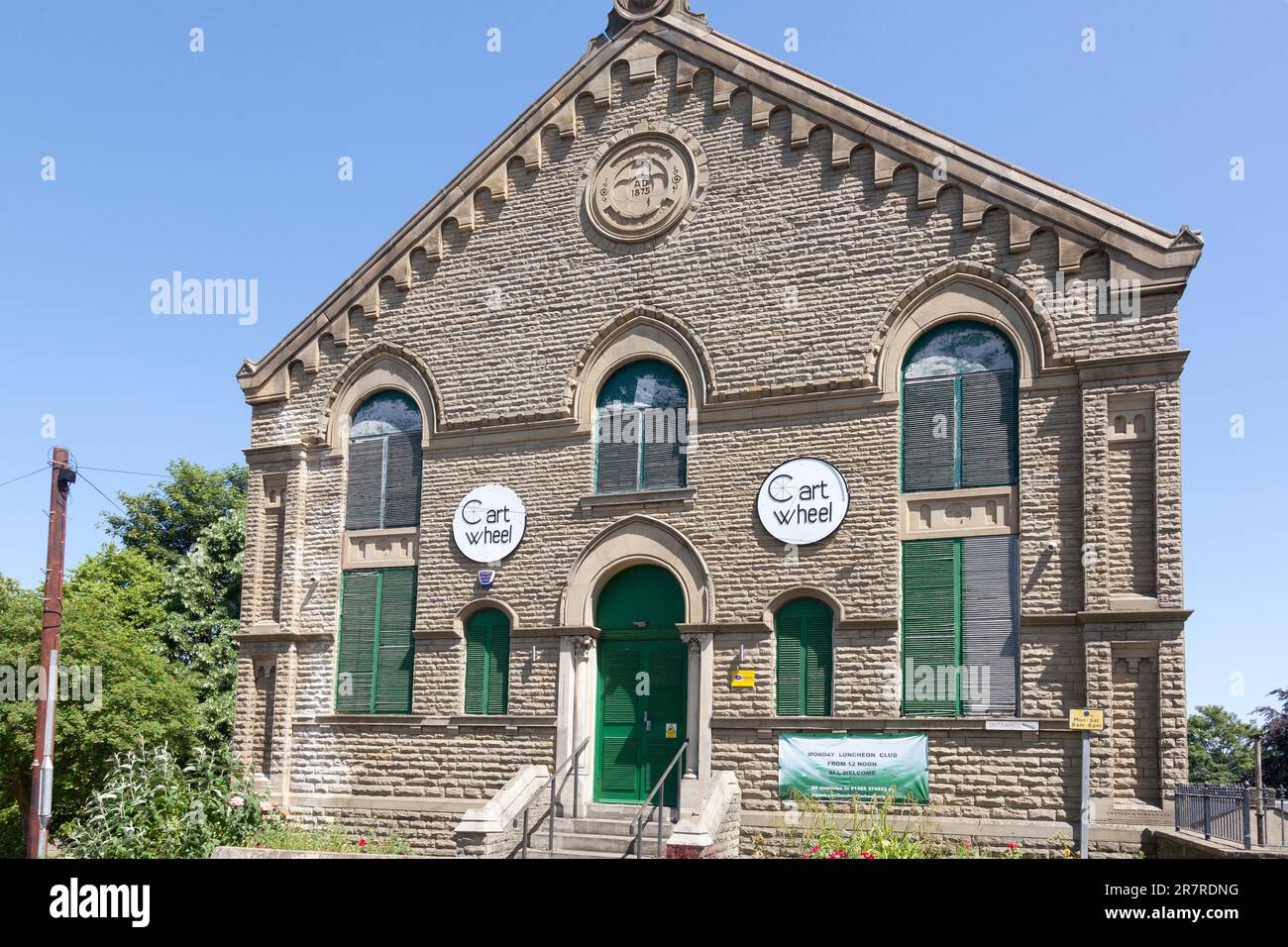Cartwheel Youth & Community Centre, Elland, West Yokshire Foto Stock