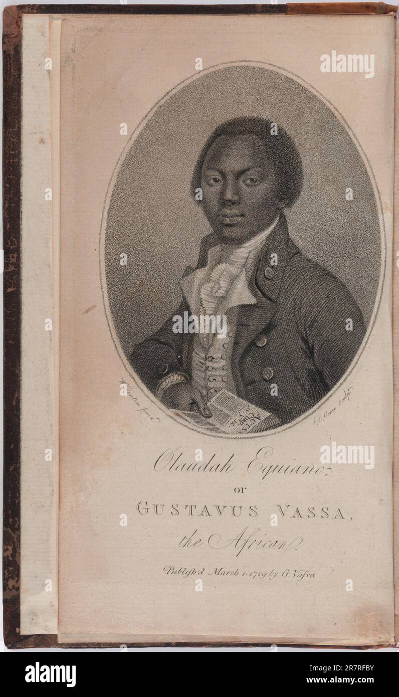 Olaudah Equiano 1789 Foto Stock