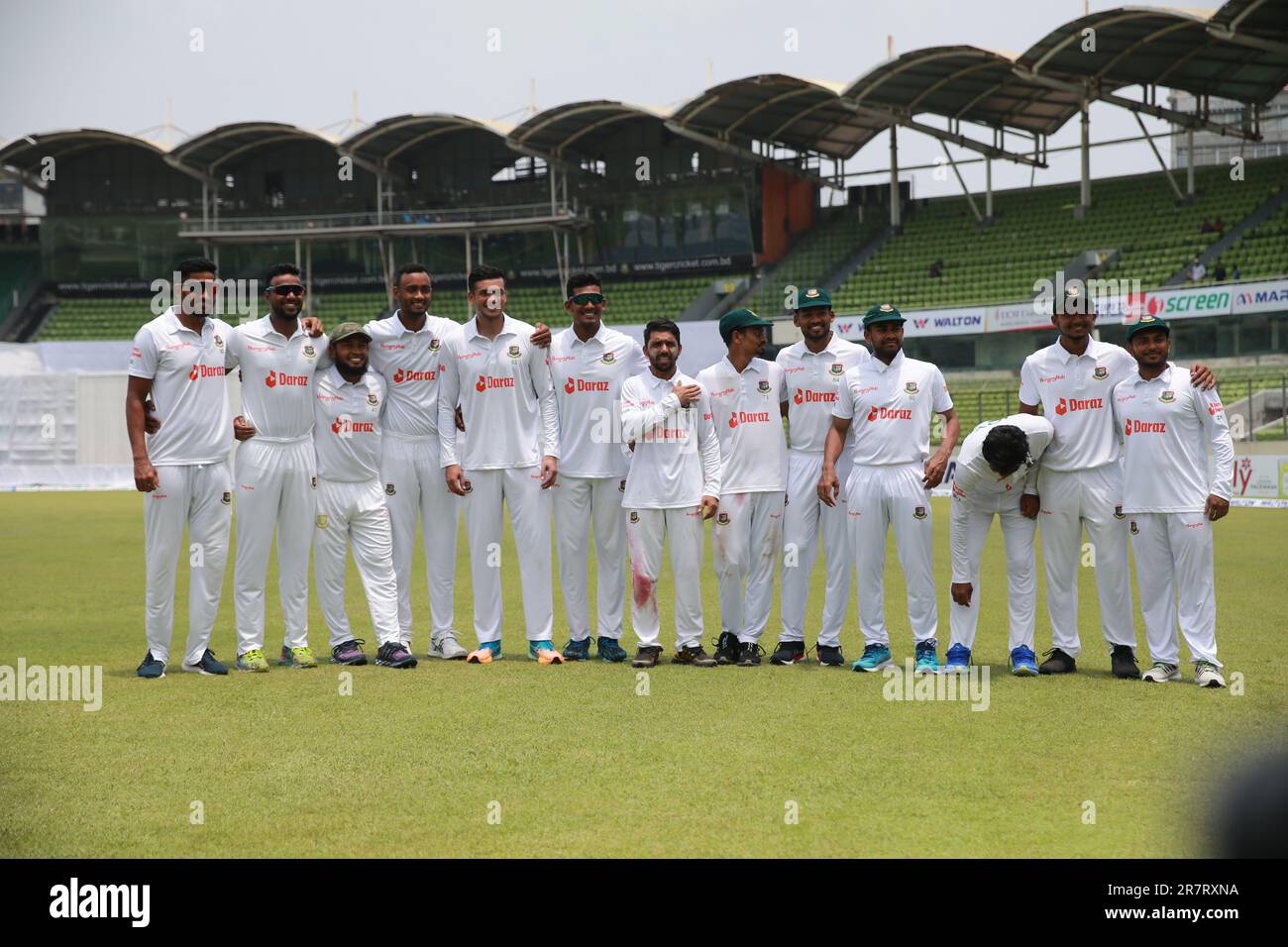 BangladeshAfghanistan da solo Test match giorno quattro al Shere