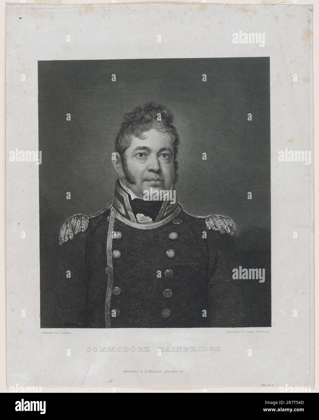 William Bainbridge 1817 Foto Stock