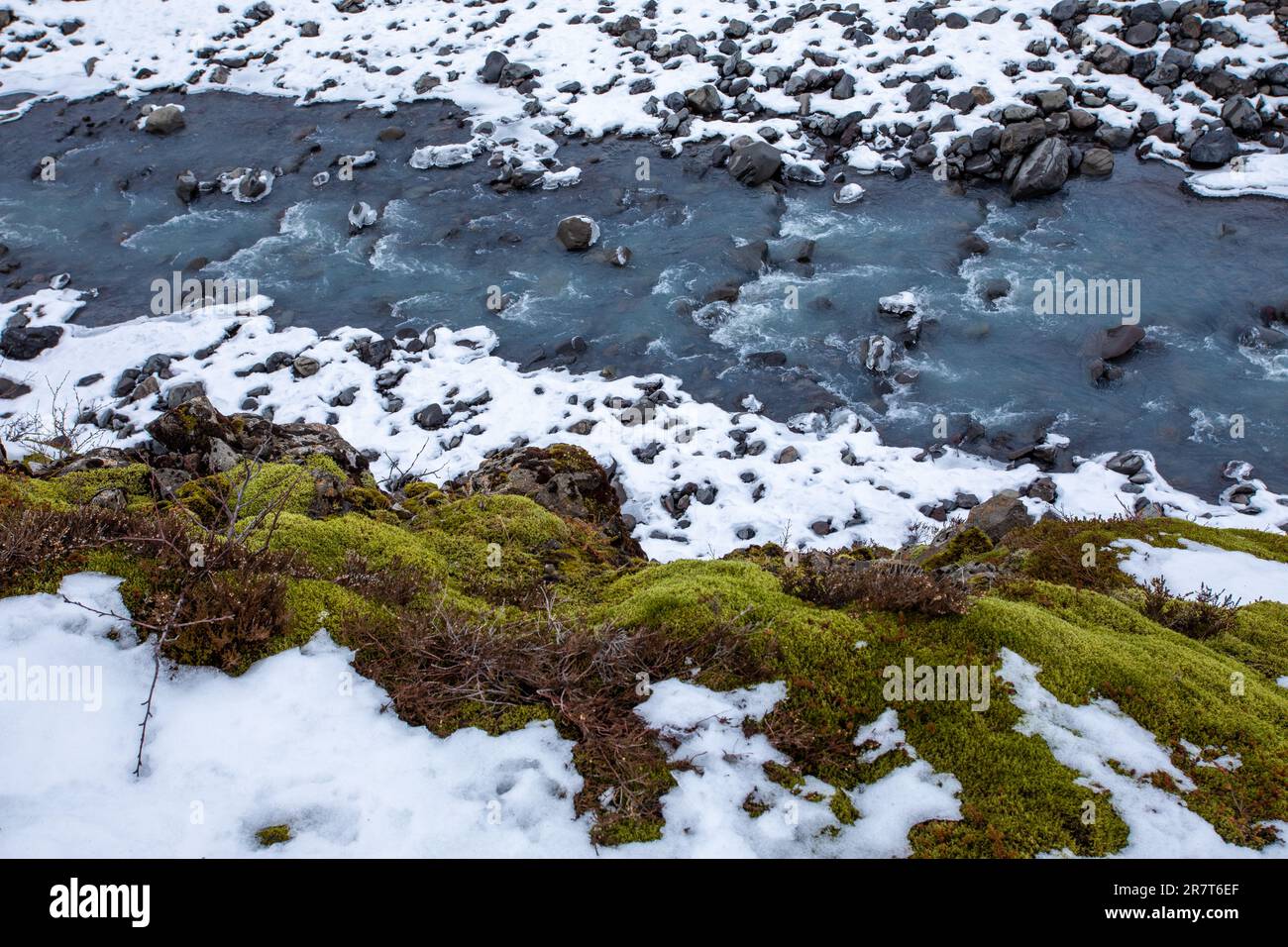 Mulagljufur Canyon, Austurland, Islanda Foto Stock