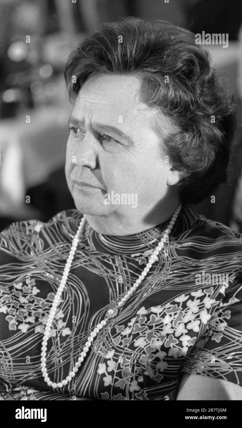 Personalità della politica, dell'economia e della cultura dagli anni 1965-71. Maria Weber (DGB-2. Sedia:) d. 2002, DEU, Germania, Dortmund Foto Stock