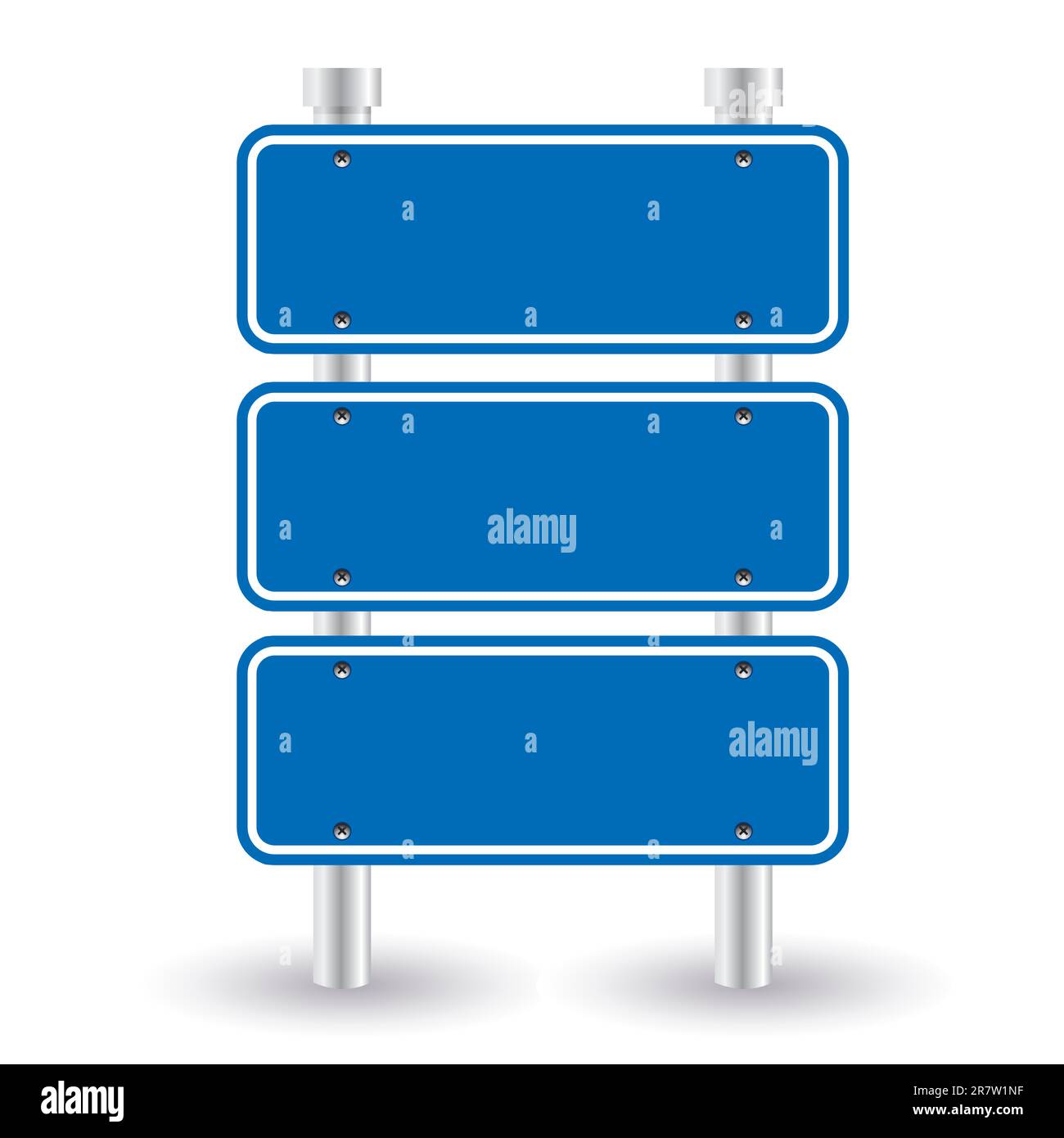 segno blu Illustrazione Vettoriale