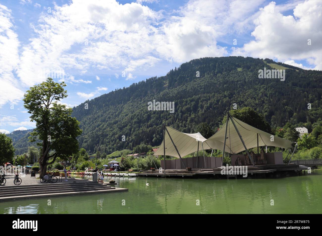 L'Alpsee... Foto Stock