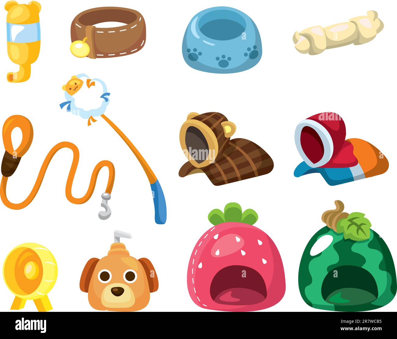 icona dello strumento cartoon pet Illustrazione Vettoriale