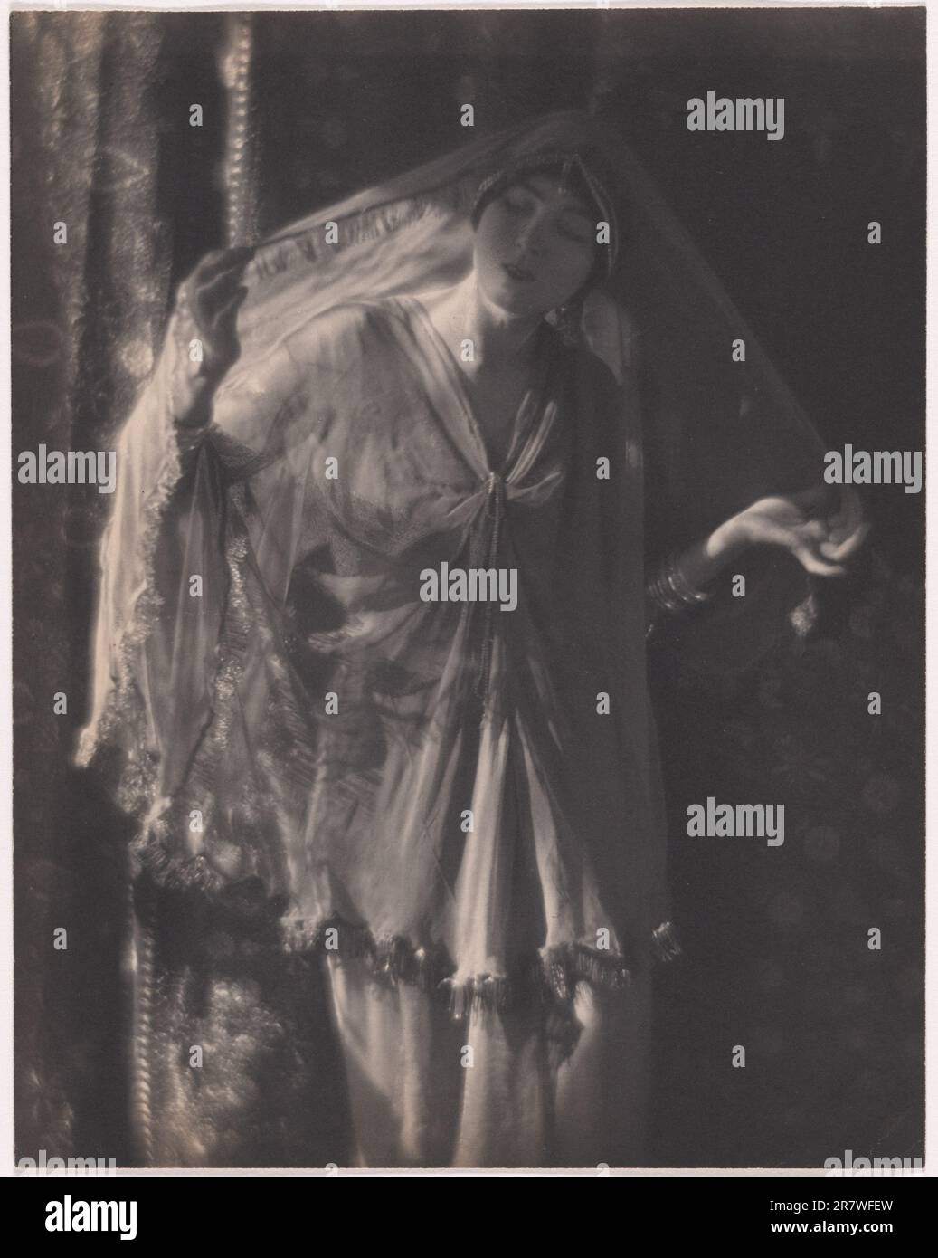 Ruth St Denis 1918 Foto Stock