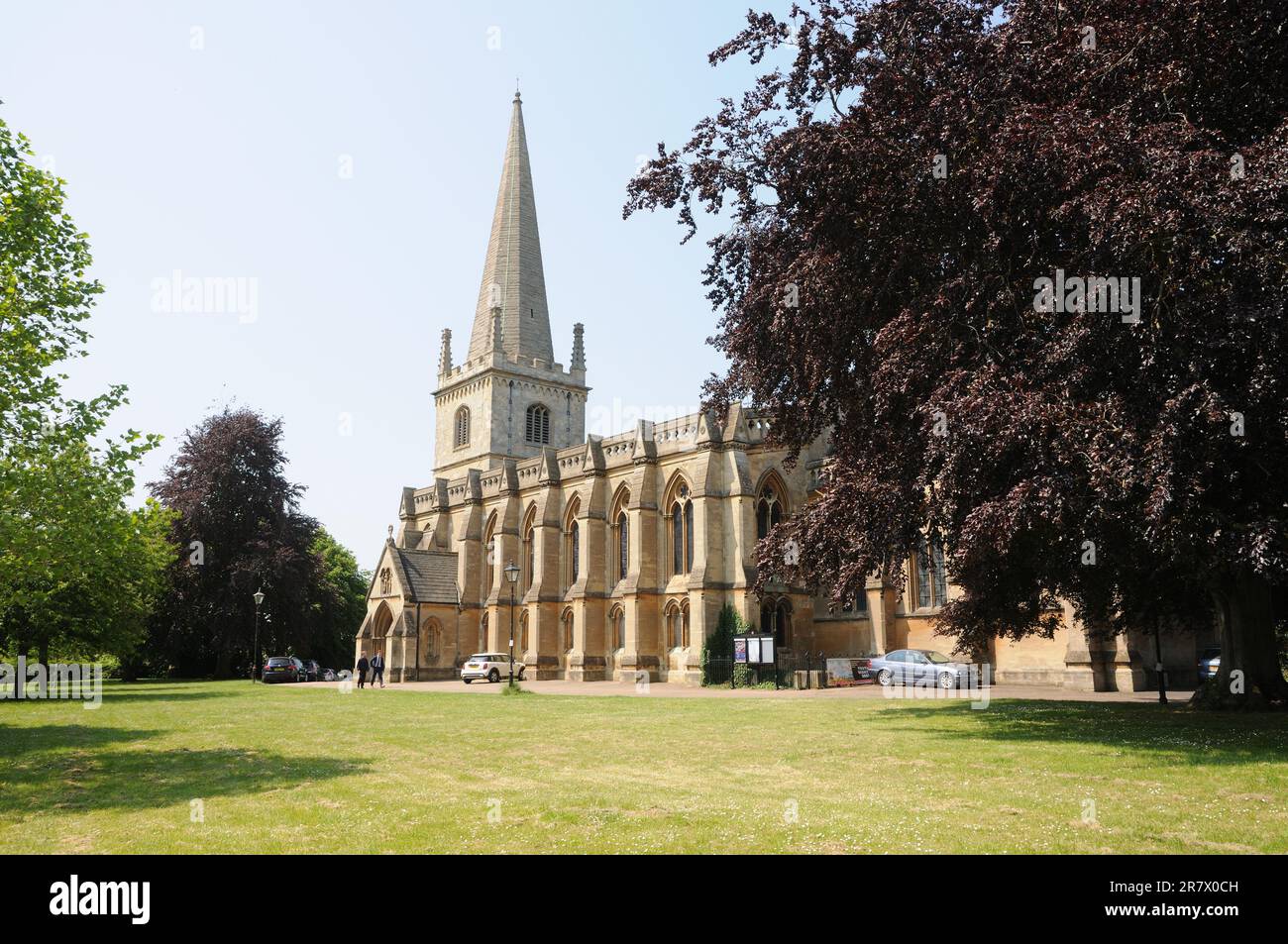St Peter & St Paul Church, Buckingham, Buckinghamshire Foto Stock