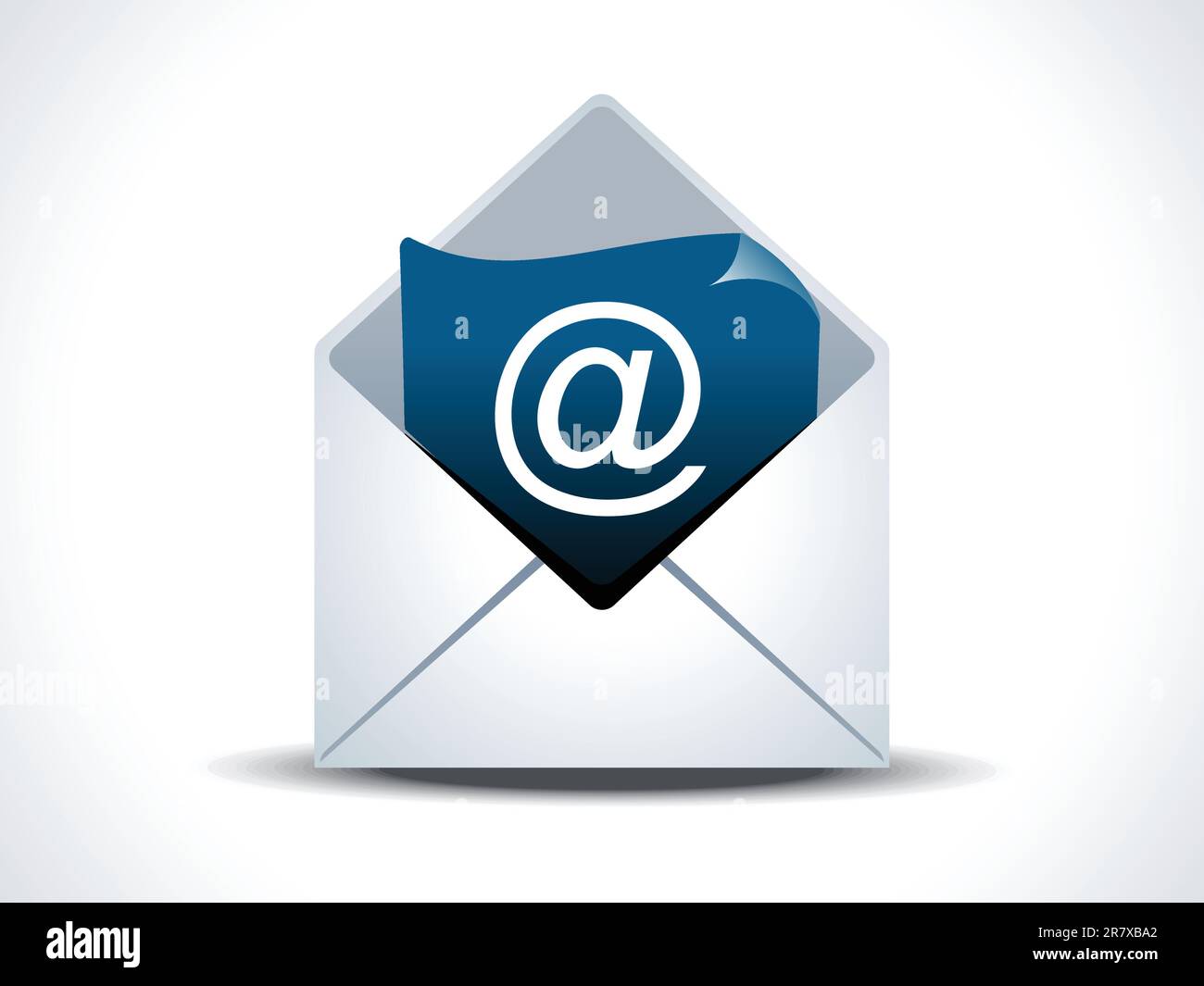 illustrazione vettore icona posta astratta Illustrazione Vettoriale