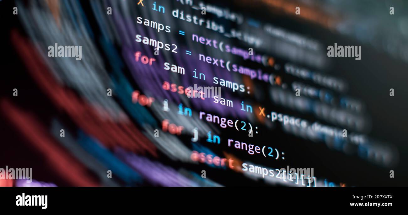 tecnologie di programmazione e codifica. Sviluppatore che lavora sul Web Foto Stock