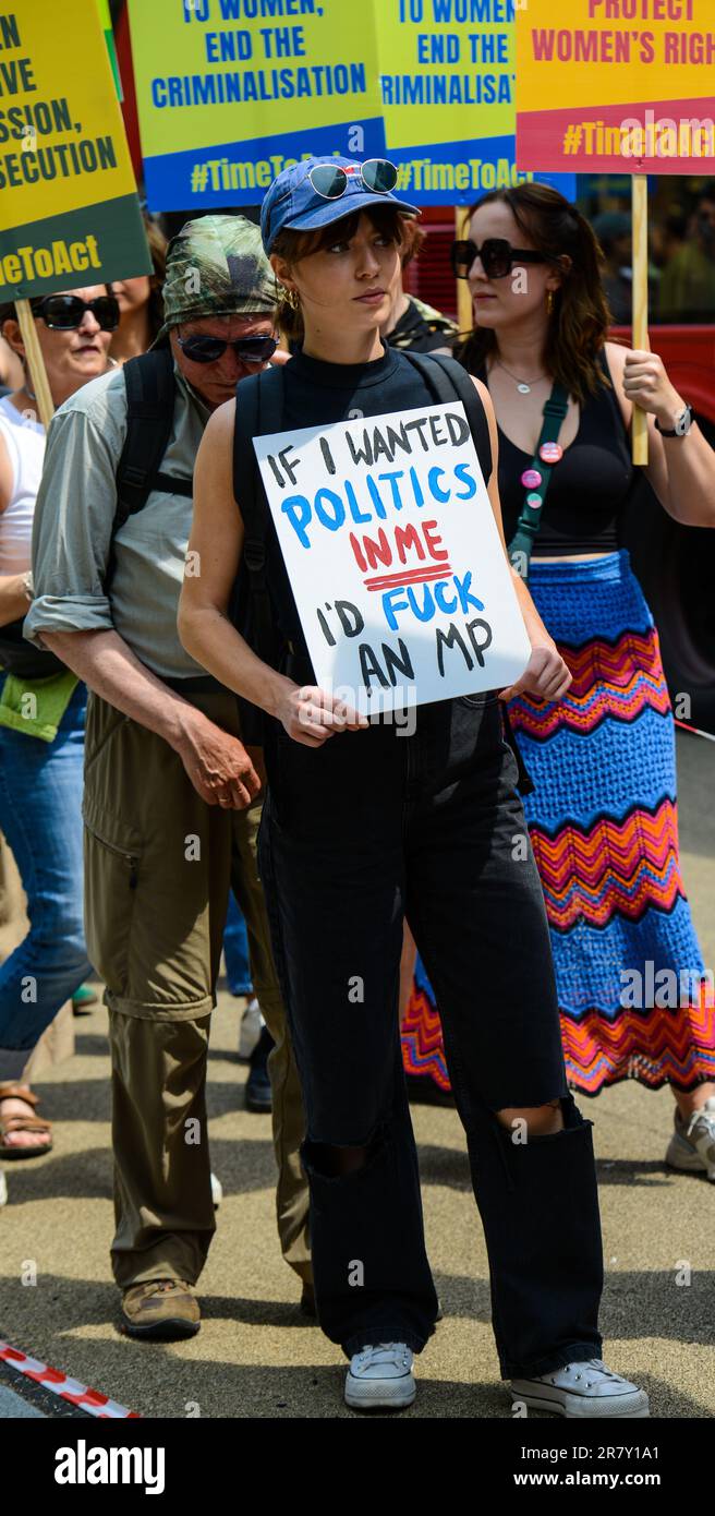 Riforma della legge sull'aborto marzo 17/06/23 Foto Stock