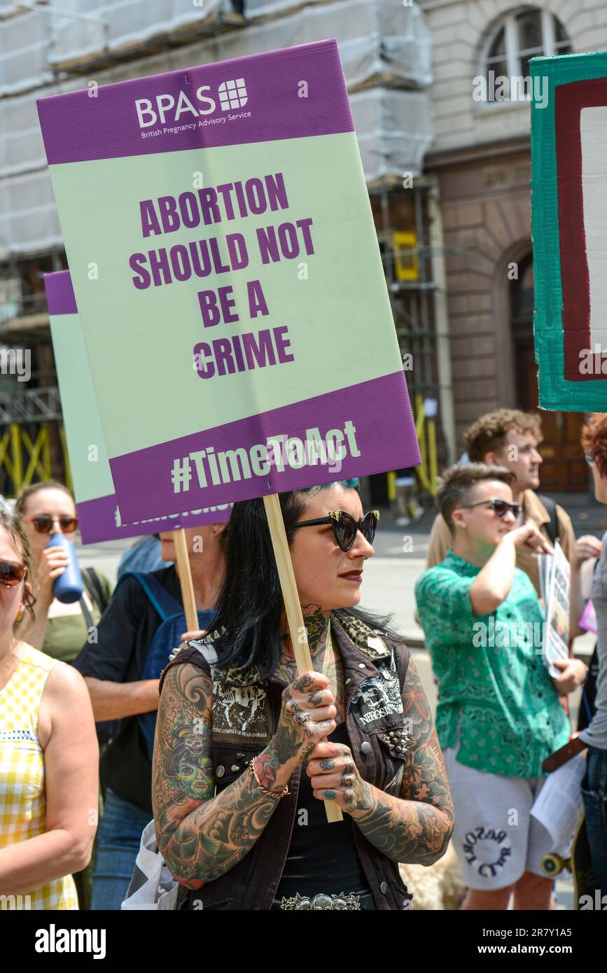 Riforma della legge sull'aborto marzo 17/06/23 Foto Stock