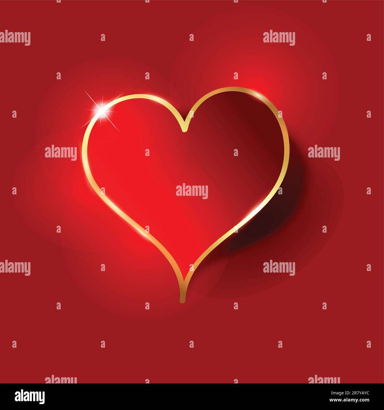 Il giorno di San Valentino sfondo con forma di cuore Immagine e Vettoriale  - Alamy
