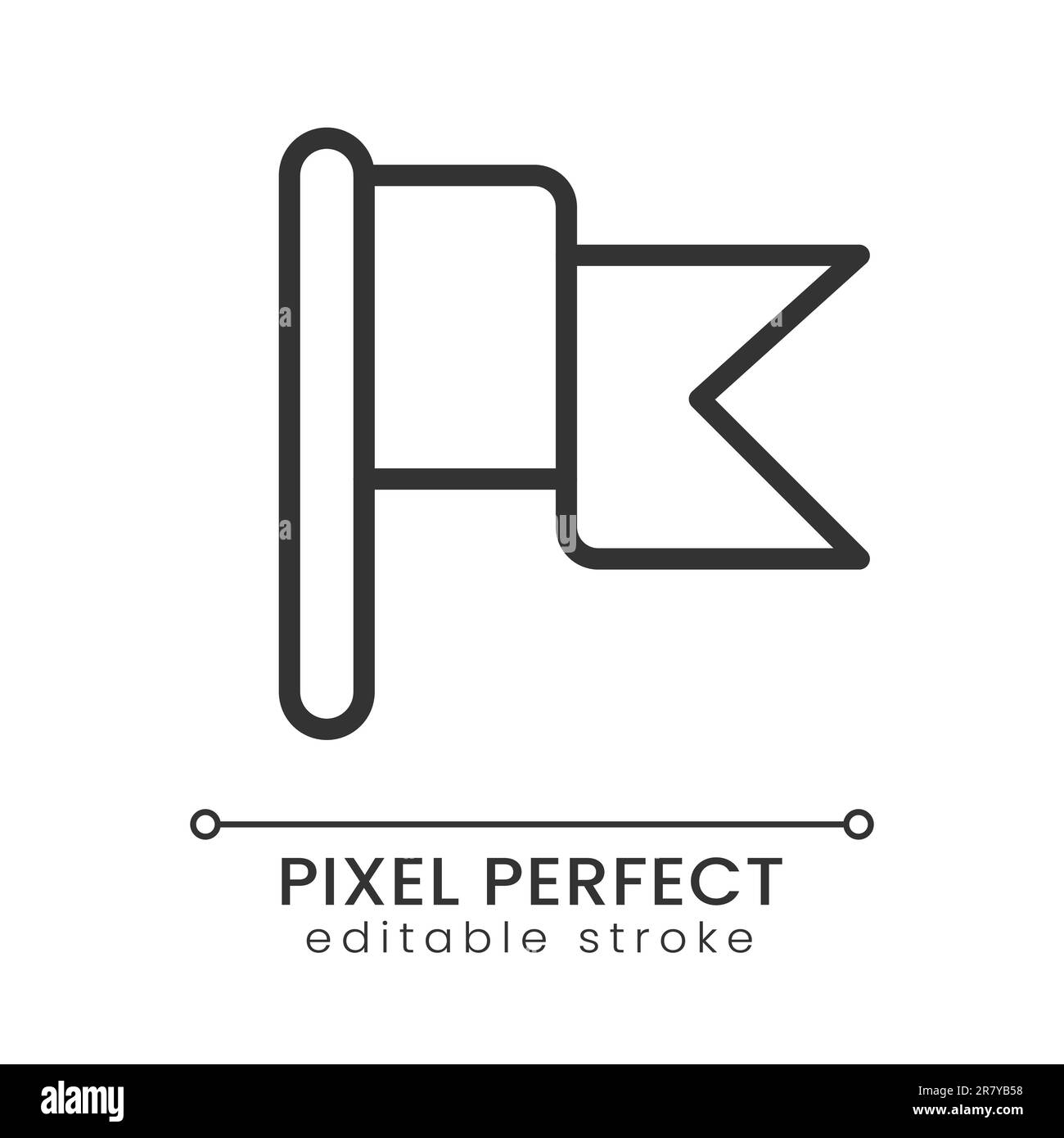 Icona pixel Perfect Linear Illustrazione Vettoriale