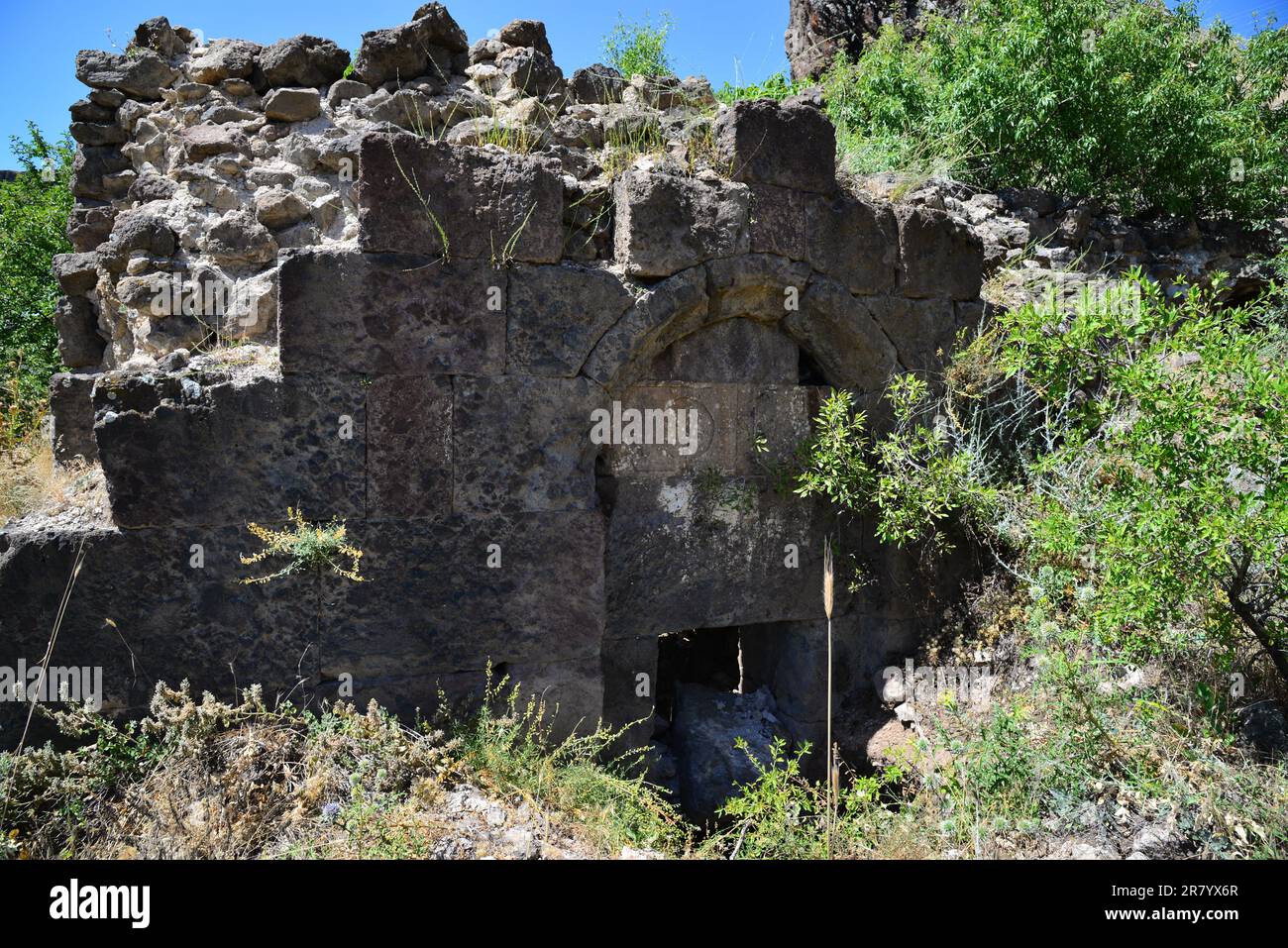 La storica chiesa di Mazgirt si trova nella città di Mazgirt di Tunceli, Turchia. Foto Stock