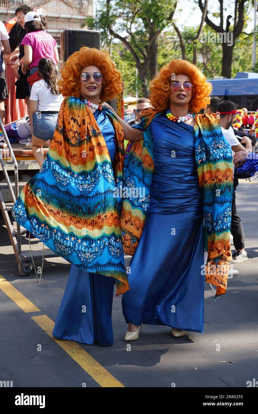 Catania Pride 2023 Polpo di Stato Foto Stock