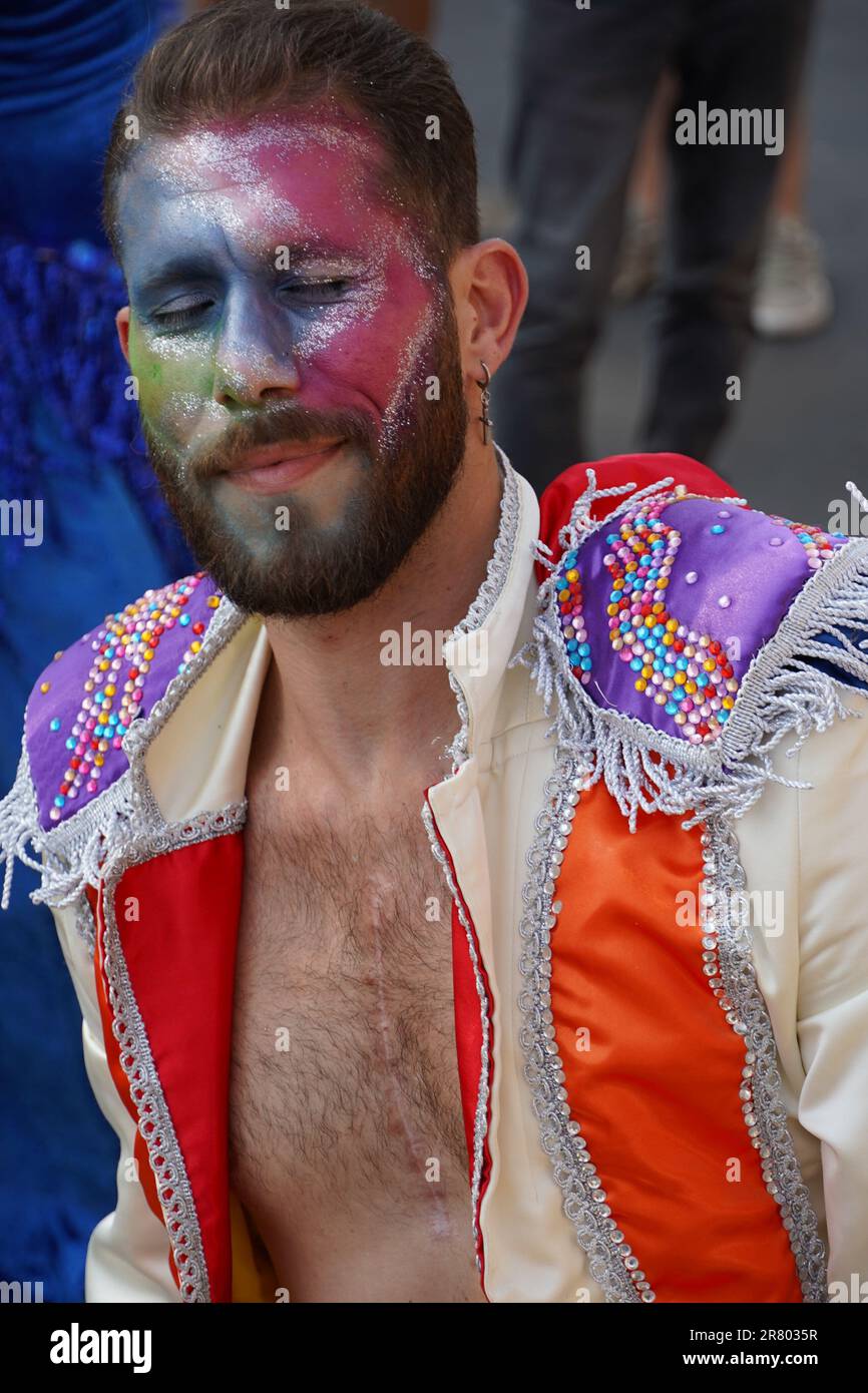 Catania Pride 2023 Polpo di Stato Foto Stock