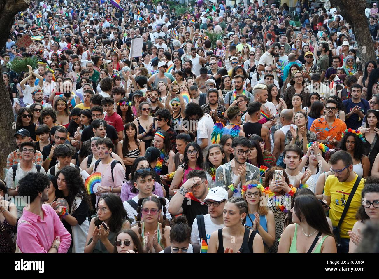 Catania Pride 2023 Polpo di Stato Foto Stock