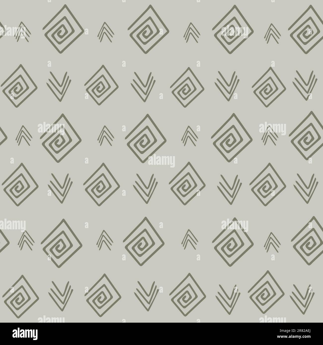 Disegno geometrico astratto con linee, rombo. Sfondo vettoriale senza giunture. Illustrazione Vettoriale