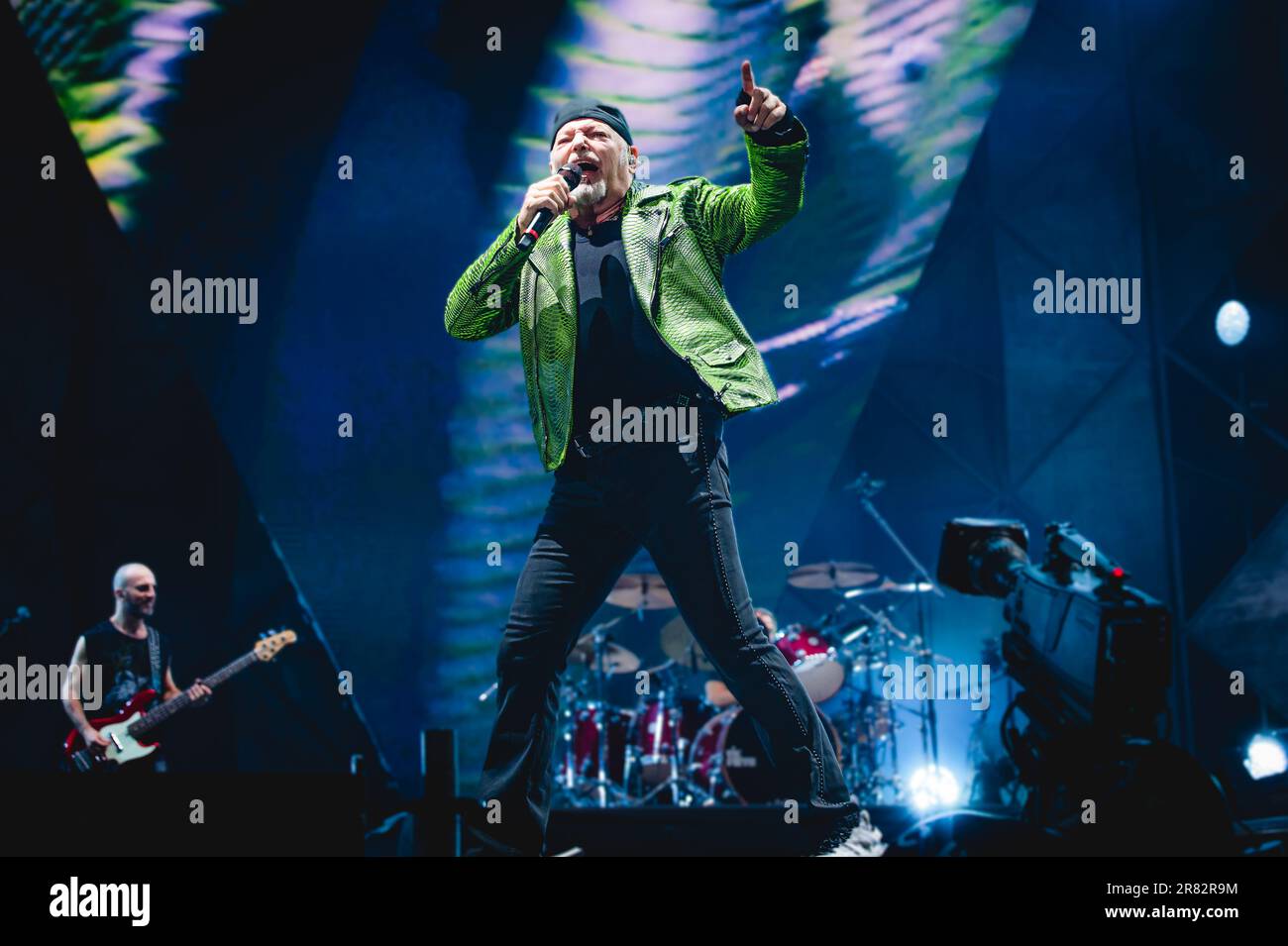 Roma, Italia. 17th giugno, 2023. Vasco Rossi Live allo Stadio Olimpico di Roma. (Foto di Fabrizio di Bitonto/Pacific Press) Credit: Pacific Press Media Production Corp./Alamy Live News Foto Stock