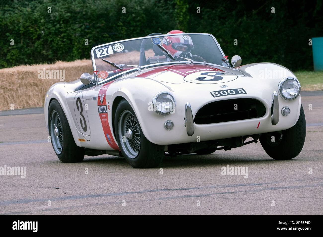 Ford Cobra all'evento Flywheel al Bicester Heritage 2023 Foto Stock