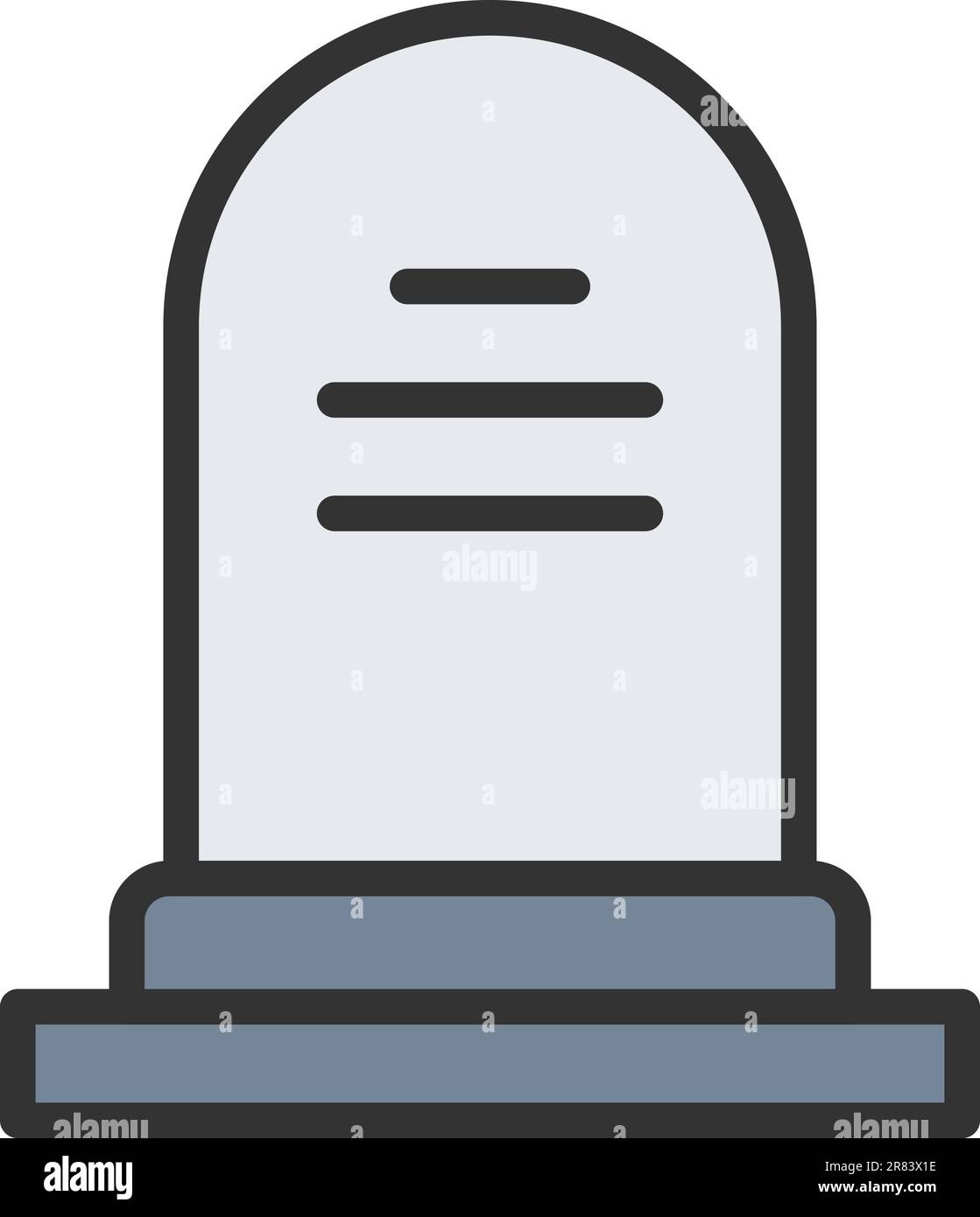 Icona morte immagine vettoriale. Illustrazione Vettoriale