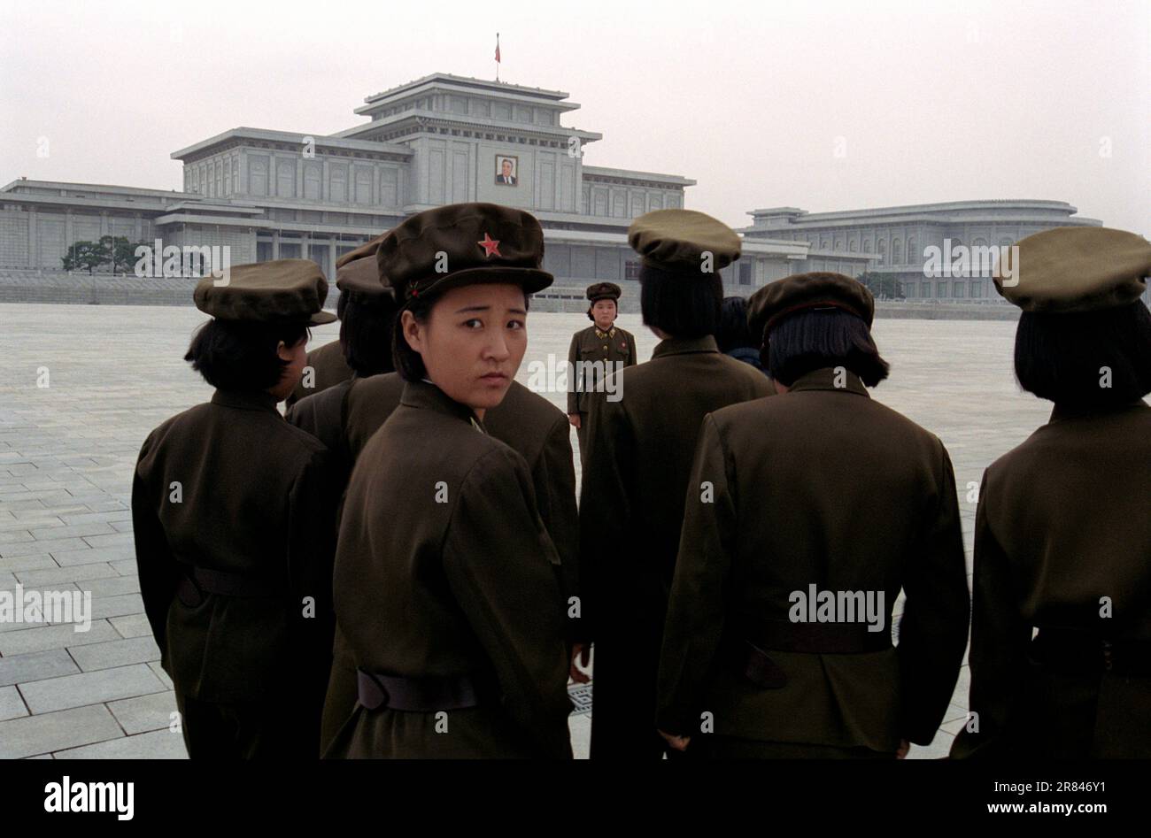 Corea del Nord Kumsusan Memorial Palace Foto Stock
